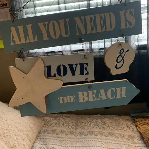 Beach Nautical Theme Hanging Wall Decor - Picture 3 of 4